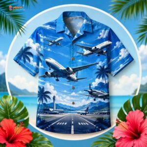 Aircraft Hawaiian Shirt