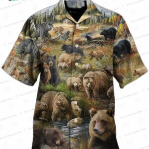 Bear Be Brave Little Bear Hawaiian Shirt 1