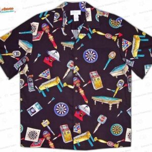 Beer Gaming Machines Mens Aloha Shirt 1