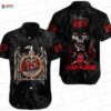 Crown of Skulls Slayer Hawaiian Shirt – Gothic Skull Heavy Metal Hawaiian Shirt