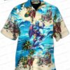 Boba Fett Surfing Summer Beach Hawaiian Shirt, Star Wars Aloha Button-Up