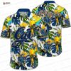 Baylor Bears Sunset Floral Hawaiian Shirt, Green Gold NCAA Aloha Button-Up for Game Day Vacation Gift