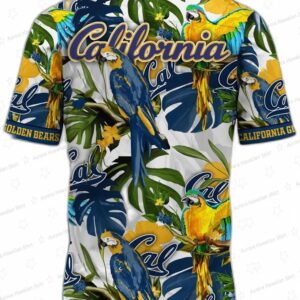California Golden Bears NCAA Hawaiian Shirt Blooming Flowerstime Aloha Shirt 2