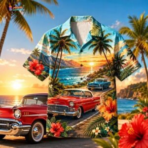 Car Hawaiian Shirt