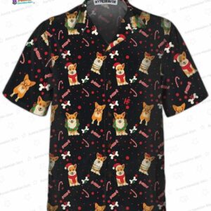 Christmas Corgis Dog Hawaiian Shirt Funny Dog Christmas Shirt Best Gift For Christmas 2