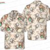 Retro Coffee Doodle Coffee Hawaiian Shirt