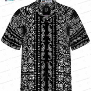 Colorful Monkey With Paisley Pattern Shirt For Men Hawaiian Shirt 2
