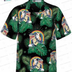 Corgi The Predator Hawaiian Shirt 2