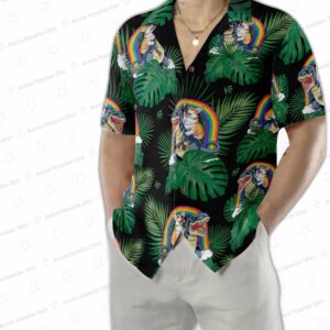 Corgi The Predator Hawaiian Shirt 4