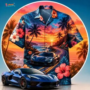 Corvette Hawaiian Shirt