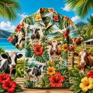 Cow Hawaiian Shirt