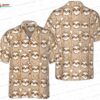 Navy Leaf Lounge Sloth Hawaiian Shirt, Dark Tropical Animal Aloha Button-Up for Vacation Gift
