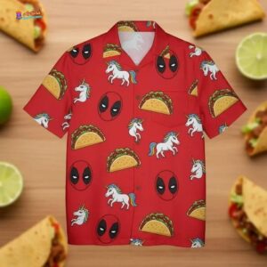 Deadpool Hawaiian Shirt