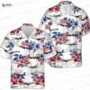 Cessna 172 4th of July Hawaiian Shirt for Pilots