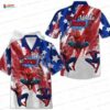 Spiderman 4th of July Hawaiian Shirt for Family Vacation Spiderman 4th of July Hawaiian Shirt for Family Vacation