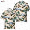 Northrop Air Force Hawaiian Shirt – Yellow Vintage Aircraft Aloha Shirt
