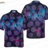 Rainbow Tie Dye Cannabis Leaf Weed Hawaiian Shirt Psychedelic Vibes