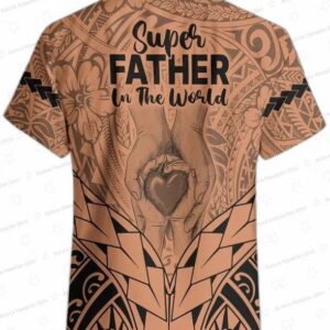 Father's Day Gift For Dad Hawaiian Shirt Super Father In The World 1