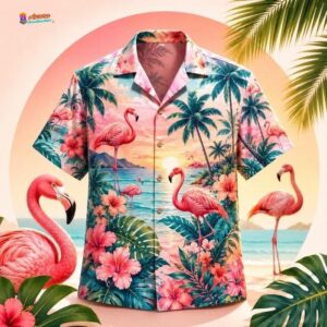 Flamingo Hawaiian Shirt