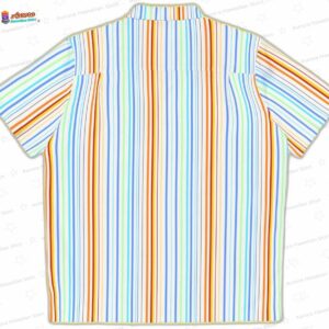 Fruit Stripes Hawaiian Shirt 1
