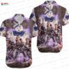 No-Ghost Logo Ghostbusters Hawaiian Shirt, Retro Movie Aloha Button-Up for Halloween Fan Gift