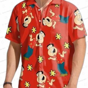 Funny Glenn Quagmire Family Guy Hawaiian Shirt for Fans