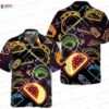 Taco Dinosaur Hawaiian Shirt for Funny Food Lovers Taco Dinosaur Hawaiian Shirt for Funny Food Lovers