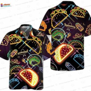 Funny God Created Tacos Hawaiian Shirt for Food Lovers