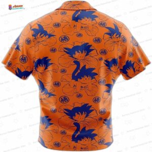 Goku Dragon Ball Z Button Up Hawaiian Shirt 1