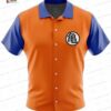 Trendy Orange Goku Symbol Dragon Ball Z Hawaiian Shirt for Anime Fans Trendy Orange Goku Symbol Dragon Ball Z Hawaiian Shirt for Anime Fans