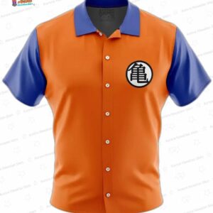 Classic Goku Kame Symbol Dragon Ball Z Hawaiian Shirt