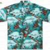 Colorful Bass Fishing Hawaiian Shirt with Lure Print for Anglers
