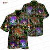 Mardi Grawr Dinosaur Mardi Gras Hawaiian Shirt, Purple Carnival T-Rex Aloha Button-Up for Party Gift Mardi Grawr Dinosaur Mardi Gras Hawaiian Shirt, Purple Carnival T-Rex Aloha Button-Up for Party Gift