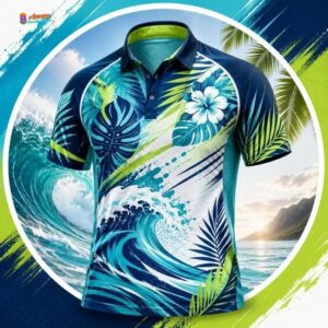 Hawaiian Dri Fit Shirt