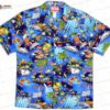 Christmas Santa Riding Dolphin Hawaiian Shirt – Funny Mele Kalikimaka Beach Gift