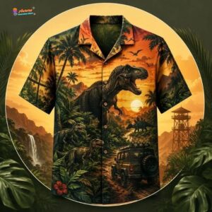 Jurassic Park Hawaiian Shirt