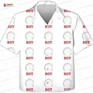 Kids 6th Birthday Race Car Hawaiian Shirt for Birthday Boy