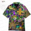 Happy Mardi Gras Mask Hawaiian Shirt for Fat Tuesday Festival Happy Mardi Gras Mask Hawaiian Shirt for Fat Tuesday Festival