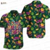 Mardi Gras Carnival Girl Hawaiian Shirt