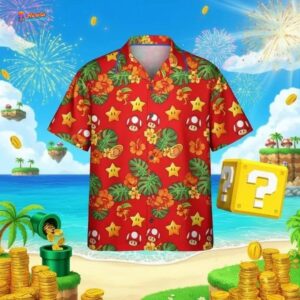 Mario Hawaiian Shirt