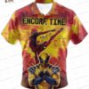 Tropical Venom Hawaiian Shirt with Tongue Graphic for Resort Trips Tropical Venom Hawaiian Shirt with Tongue Graphic for Resort Trips