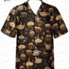Trendy Skull Coffee Hawaiian Shirt for Men Women