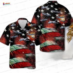 Men s 4Th Of July Men s Short Sleeve Patriotic Trendy Hawaiian Shirt Independence Day Trendy Hawaiia 6