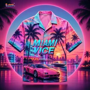 Miami Vice Hawaiian Shirt