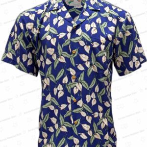 Mini Anthurium Magnum PI Blue Hawaiian Shirt