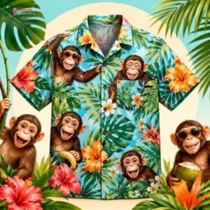 Monkey Hawaiian Shirt