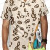 Pineapple Jungle Sloth Hawaiian Shirt, Light Blue Tropical Animal Aloha Button-Up for Vacation Gift