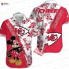 Ocean Breeze Kansas City Chiefs Hawaiian Shirt, Red Palm Game Day Set