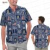 Dark Blue Pineapple Chicago Bears Hawaiian Shirt, Tropical Fan Aloha Button-Up for Summer