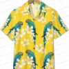 Trendy Midnight Blue Yellow Floral Rayon Hawaiian Shirt Trendy Midnight Blue Yellow Floral Rayon Hawaiian Shirt